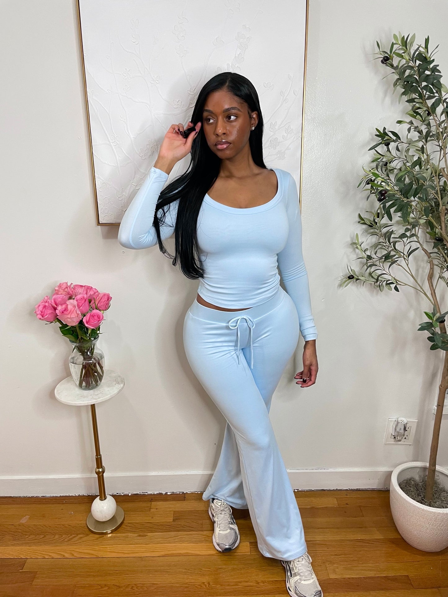 Dreamy Baby Blue Top