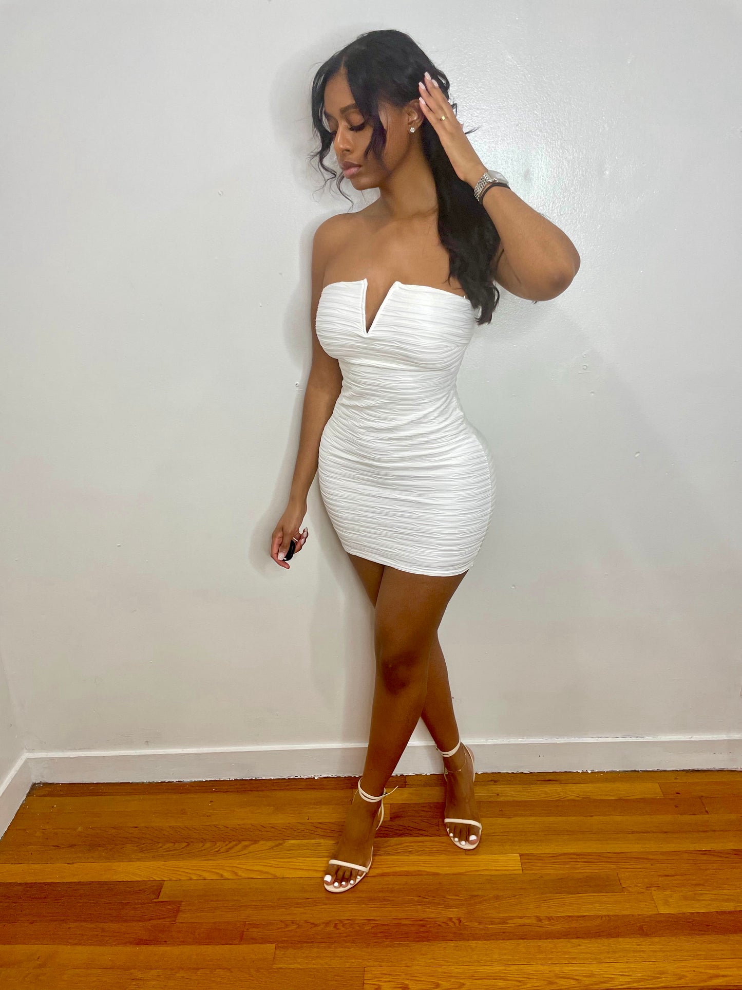 Luxe mini dress